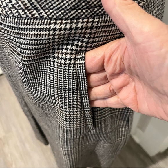 Loft Plaid Skirt Sz 6 - Picture 3 of 6